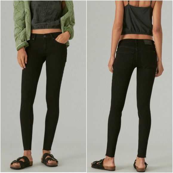 Lucky Brand Denim - Lucky brand Lolita skinny black jeans